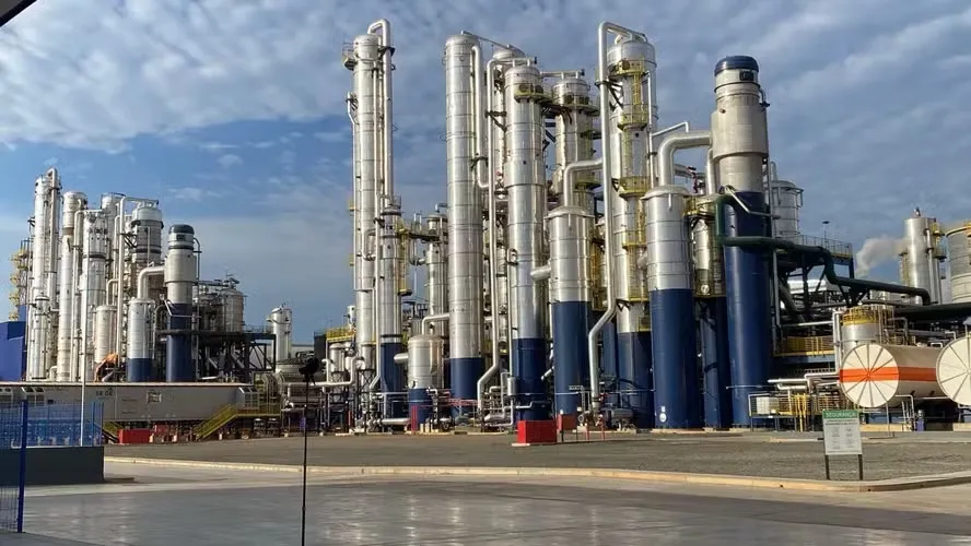 Primeira fase da biorrefinaria da Inpasa em Balsas (MA) foi inagurada em 1º de agosto — Foto: Divulgação