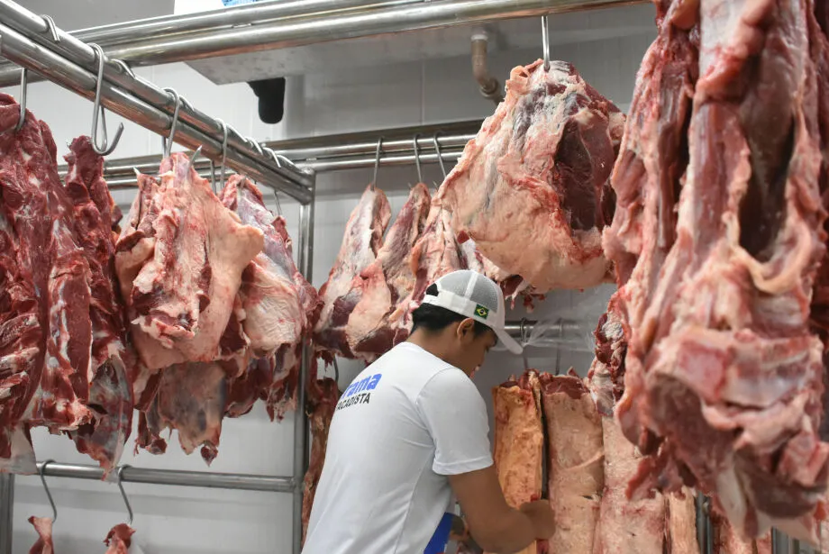 Em relação ao volume financeiro, as exportações de carne bovina aumentaram 51,1% no comparativo com todo o ano de 2024, com a venda de US$ 1,7 bilhão a outros países - Gerson Oliveira/Correio do Estado