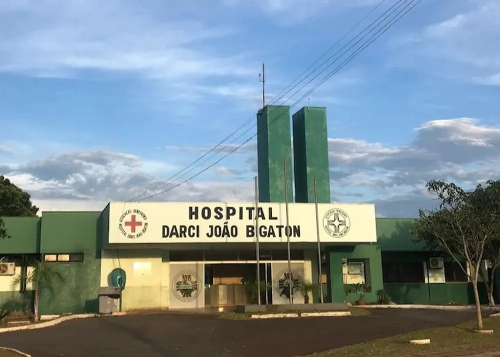 Fachada do Hospital Darci João Bigaton, em Bonito (Foto: Reprodução/Google)
